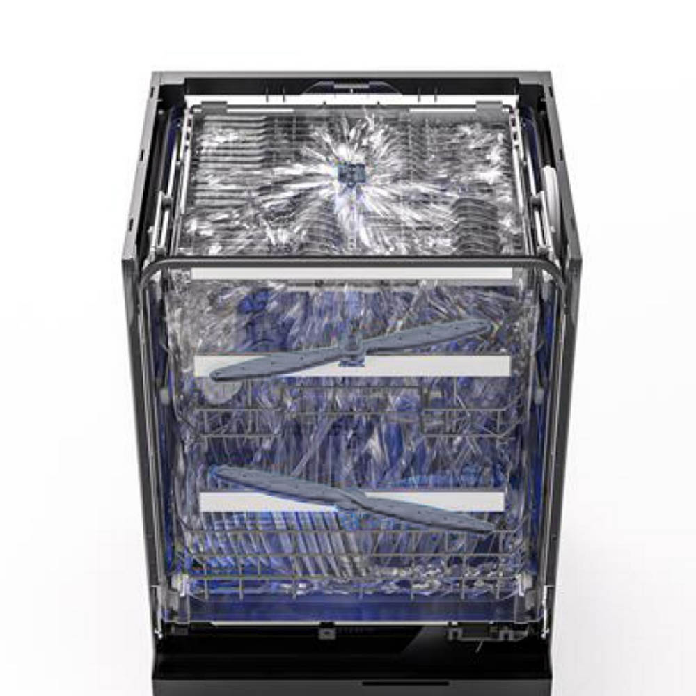 Hệ thống phun nước 720 độ của Máy Rửa Chén Panasonic NP-FVK16XEVN