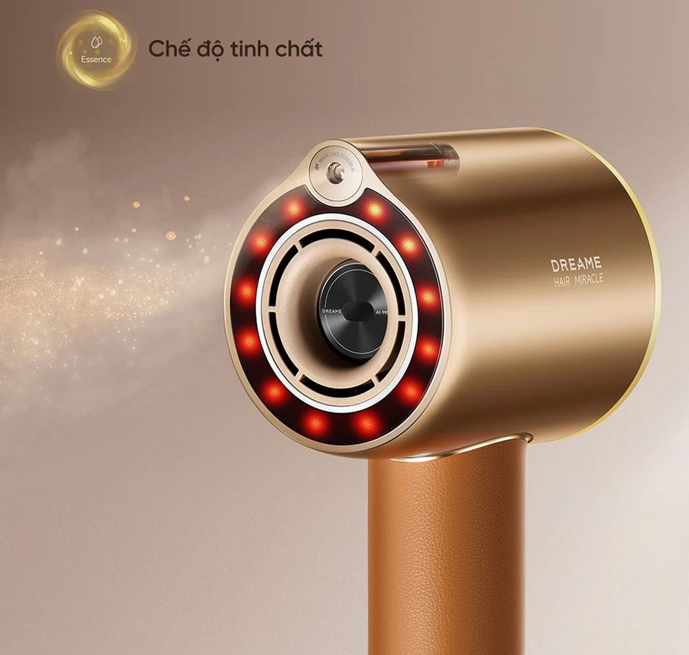 Công nghệ phun sương trên Máy Sấy Tóc Dreame Hair MiraclePro AHX30