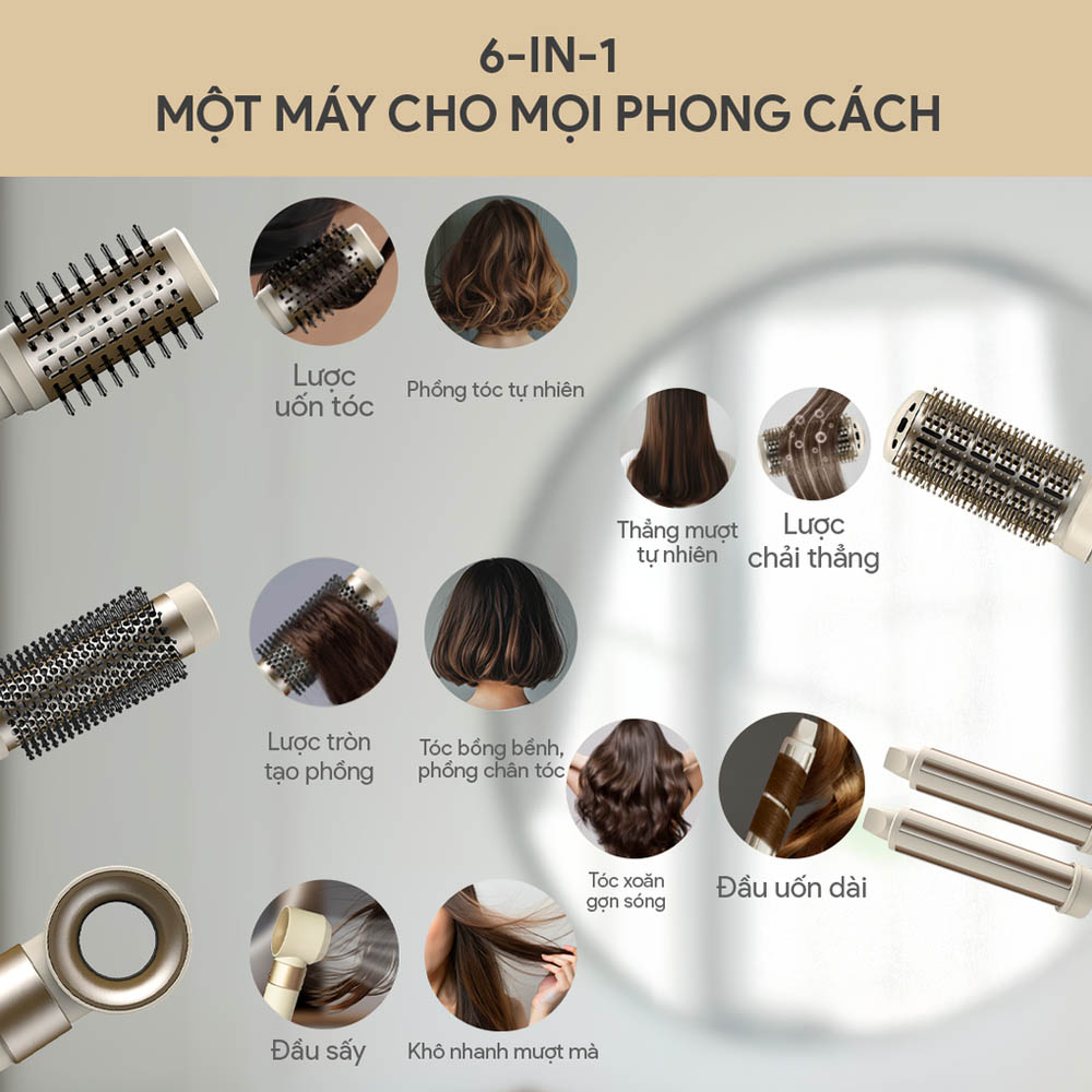 Máy Sấy Tóc BlueStone HSB-1751 1500W tạo kiểu đa năng