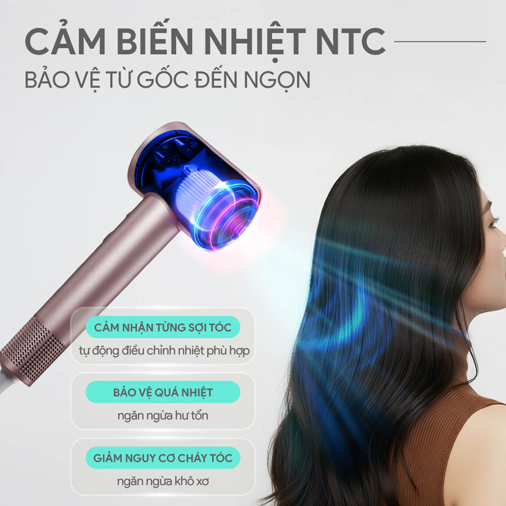Chế độ tự ngắt khi quá nhiệt hạn chế rủi ro và giúp bảo vệ động cơ