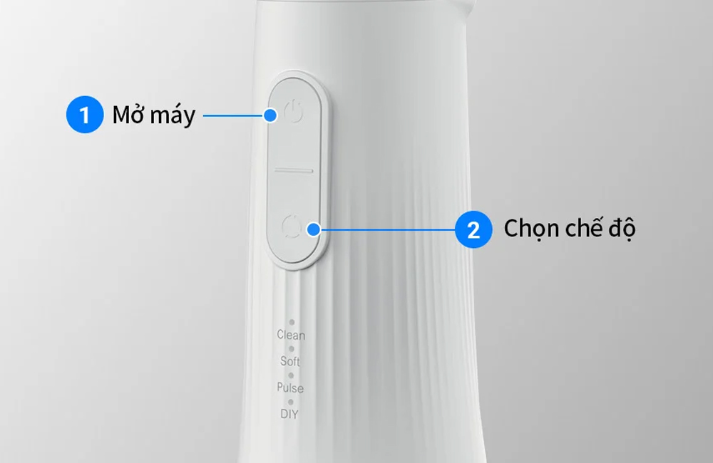 Dễ dàng tùy chỉnh Máy Tăm Nước LocknLock 8W ENR154WHT