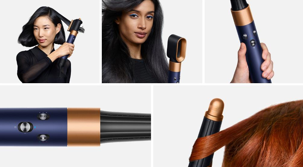 Máy Tạo Kiểu Dyson Airwrap i.d.™ Straight+Wavy HS08 tạo kiểu đa dạng