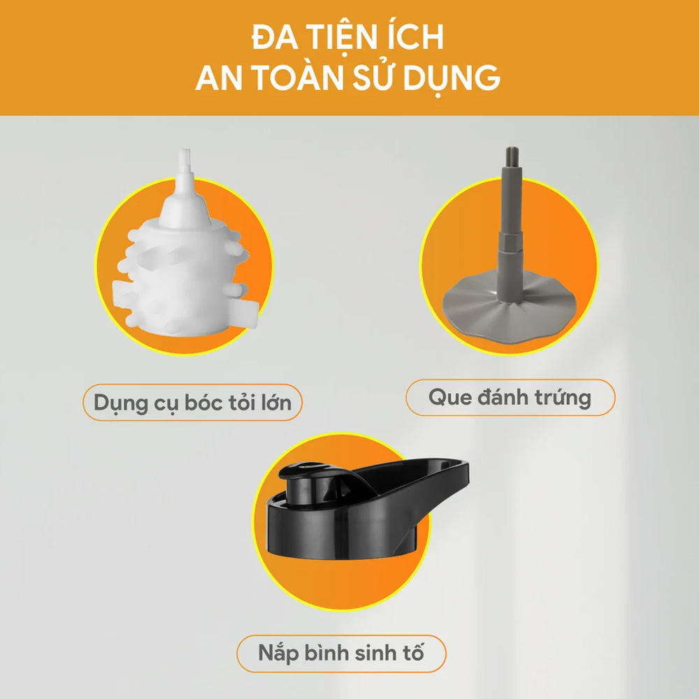 Máy Xay Đa Năng BlueStone BLB-5348 đáp ứng nhiều nhu cầu sơ chế