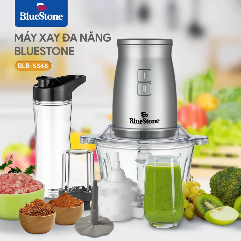 Máy Xay Đa Năng BlueStone BLB-5348 sử dụng nút nhấn điều khiển