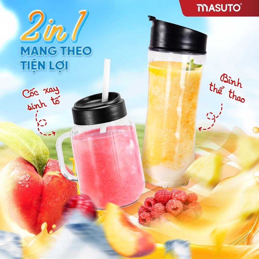 2 cối xay tiện lợi mang theo và sử dụng