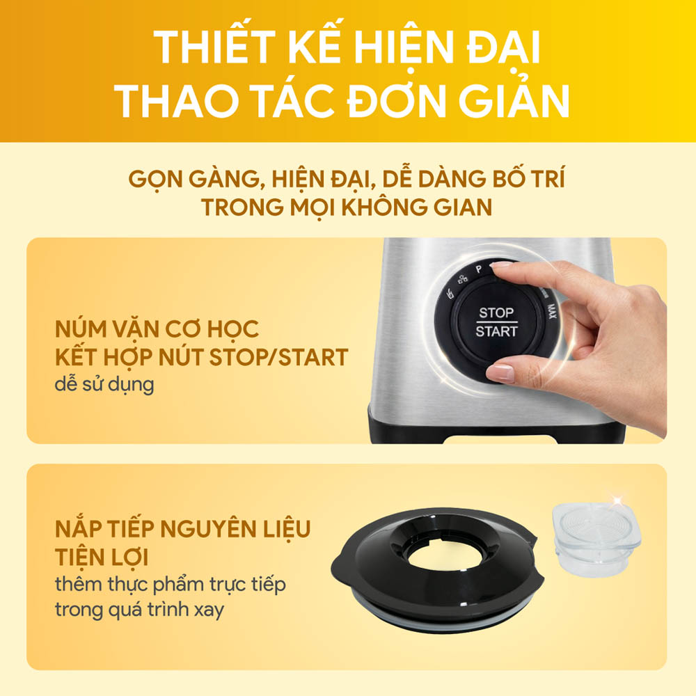 Máy Xay Sinh Tố Đa Năng BlueStone BLB-5345 800W