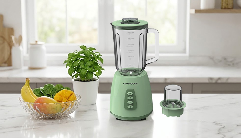 Máy Xay Sinh Tố Sunhouse SHD5118 có kiểu dáng hiện đại