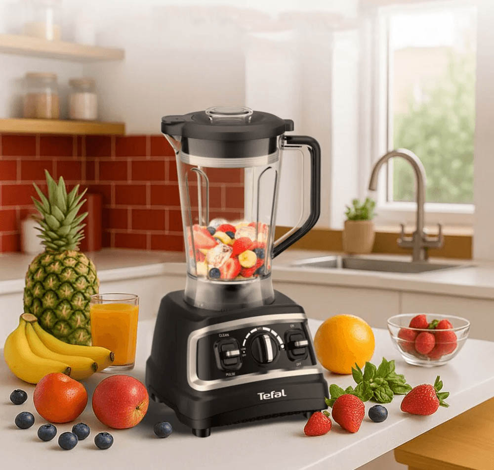 Máy Xay Sinh Tố Tefal DuraForce BL705DT0 sở hữu thiết kế hiện đại 