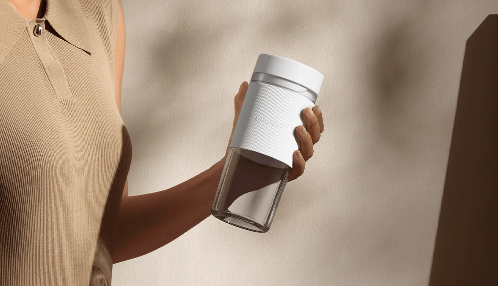 Máy Xay Sinh Tố Xiaomi Portable Blender GL có thiết kế hiện đại 