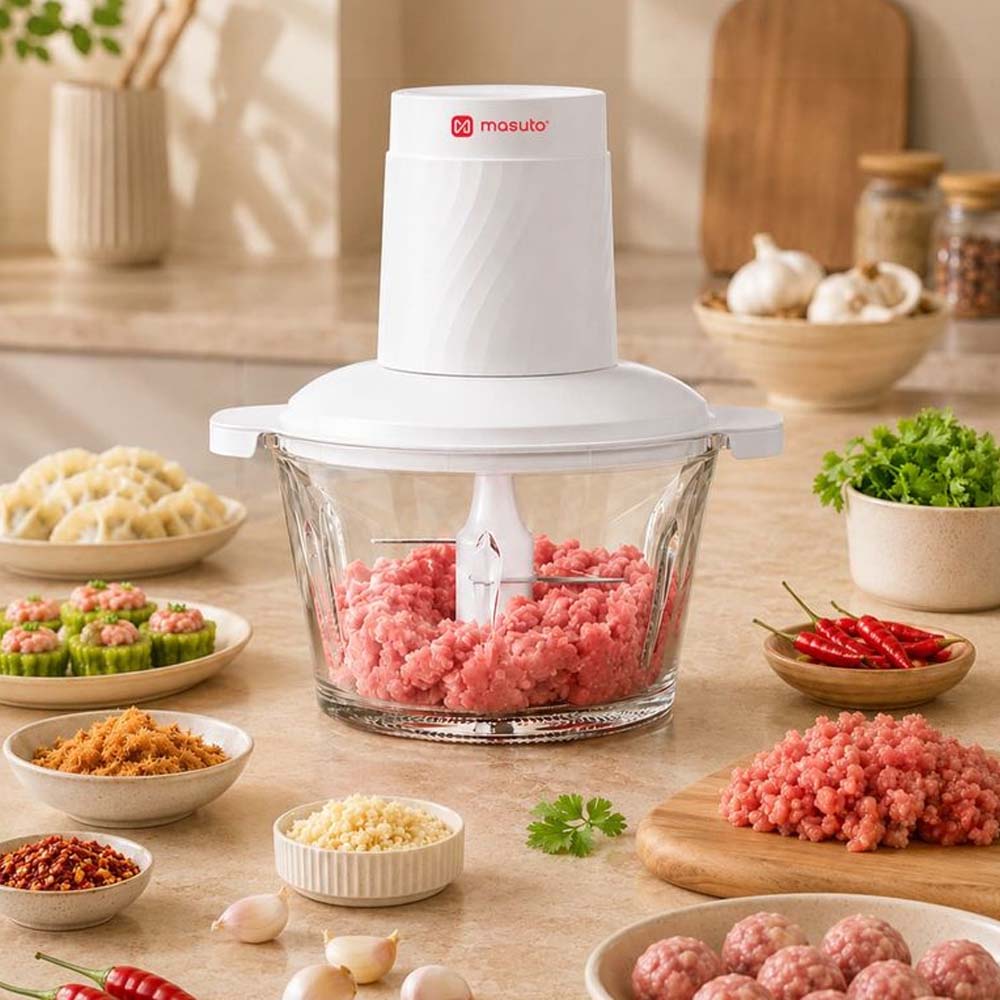 Máy Xay Thịt Masuto MSCHOPPER4S 1.8 Lít