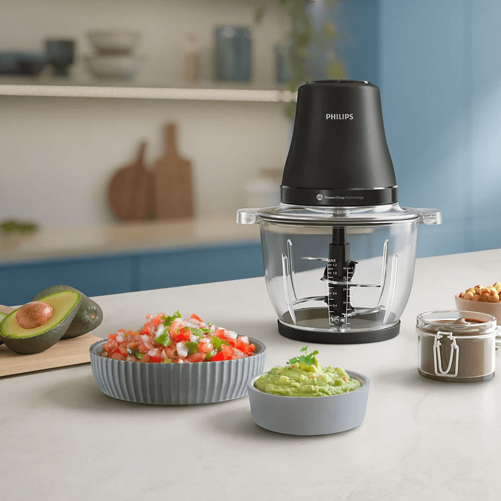 Máy Xay Thịt Philips HR1502/00 sở hữu kiểu dáng nhỏ gọn 