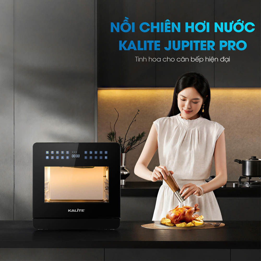 Nồi Chiên Hơi Nước Kalite Jupiter Pro 18 Lít