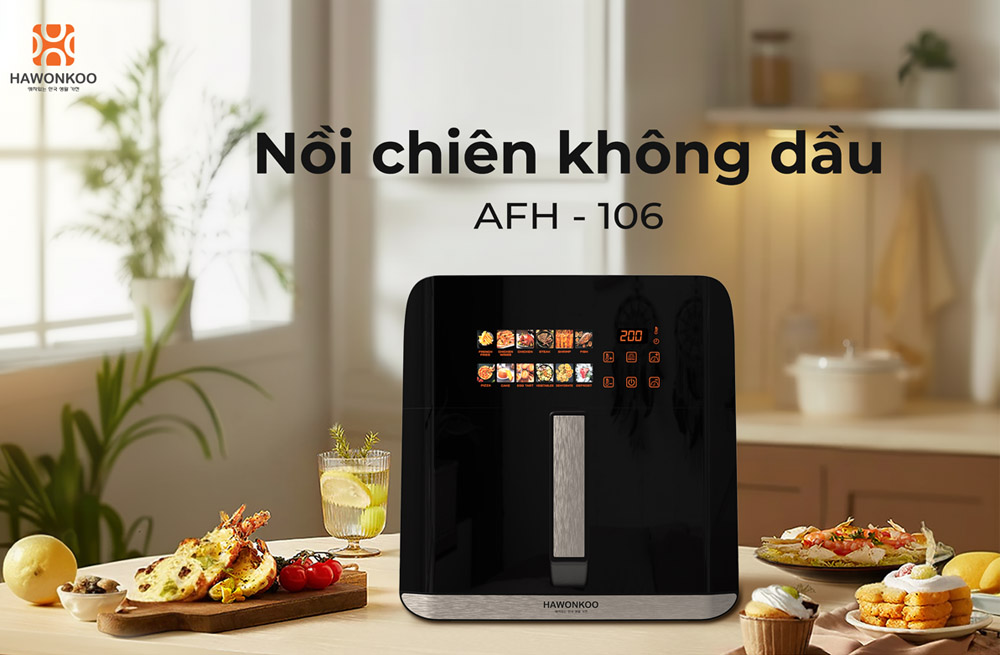 Nồi Chiên Không Dầu Hawonkoo AFH-106 10 Lít