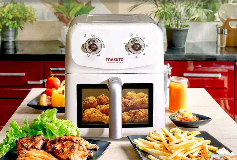 Nồi Chiên Không Dầu Masuto MSChef 6.0 Lít