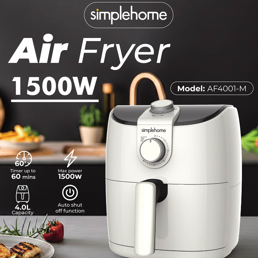 Nồi Chiên Không Dầu Simplehome AF4001-M 4 Lít