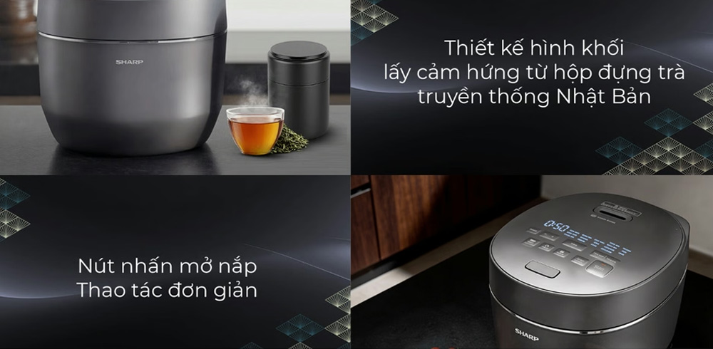 Điều khiển nút nhấn kết hợp màn hình LED hiển thị