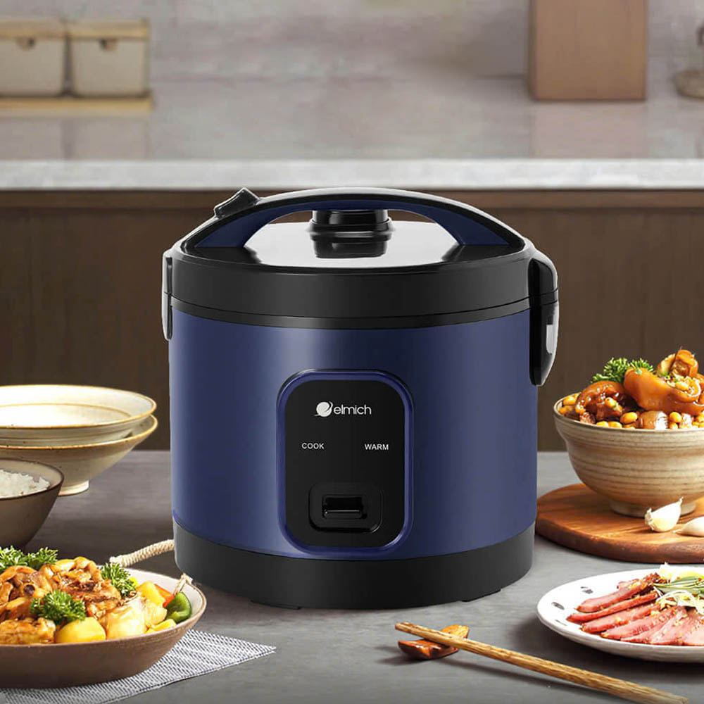 Nồi Cơm Điện Elmich RCE-9129 sở hữu thiết kế nắp gài chắc chắn