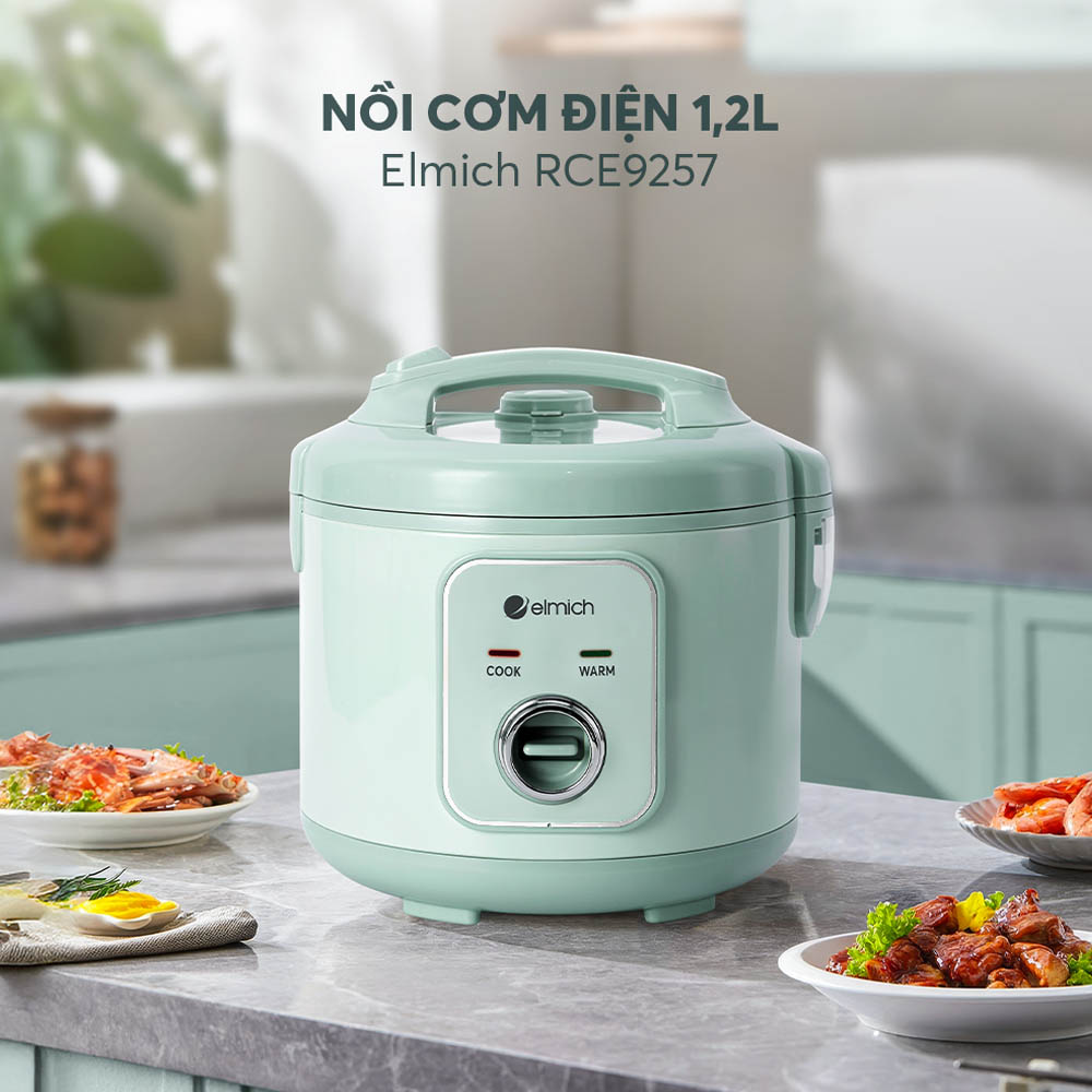 Nồi Cơm Điện Elmich RCE9257 1.2 Lít