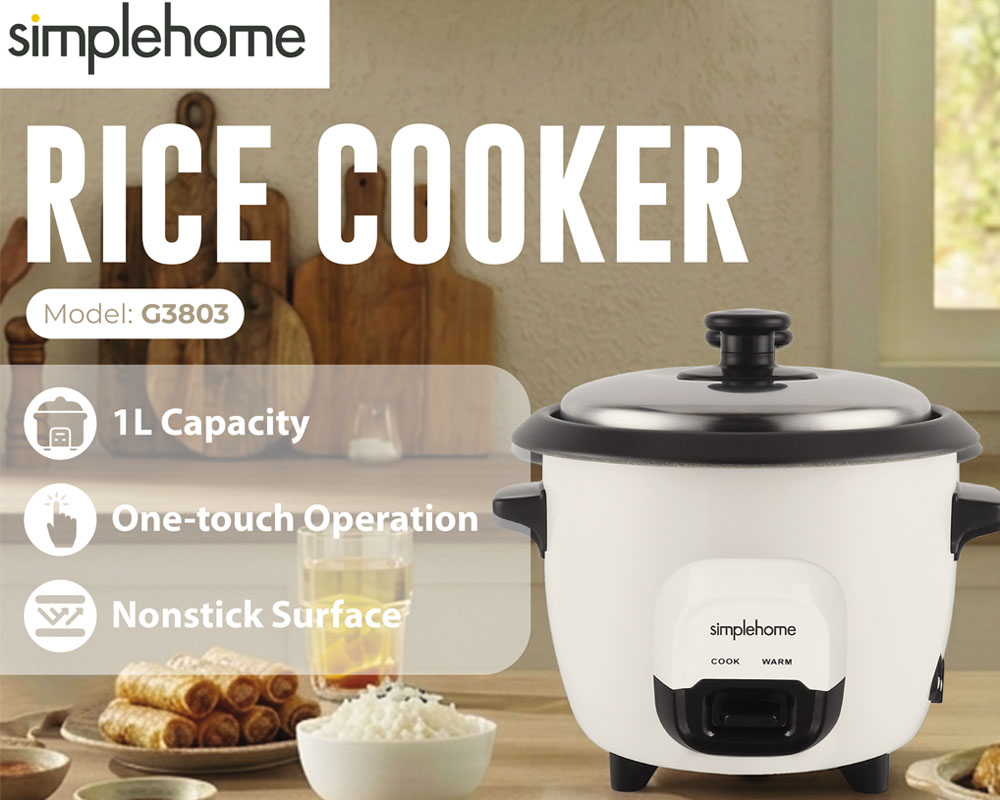Nồi Cơm Điện Nắp Rời Simplehome G3803