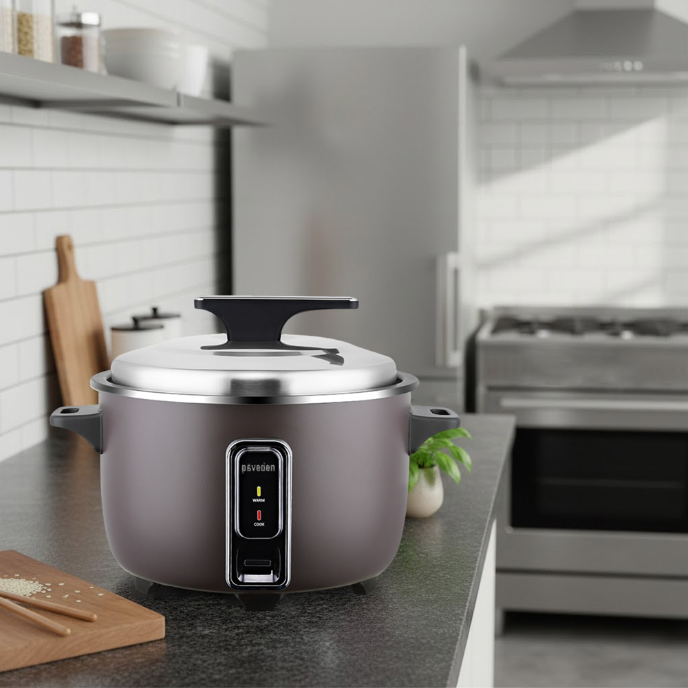 Nồi Cơm Điện Paveden PRC-1635BR có công suất nấu 3500W