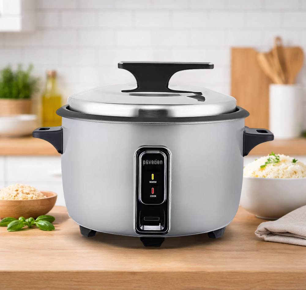 Nồi Cơm Điện Paveden PRC-619GR có công suất nấu 1900W