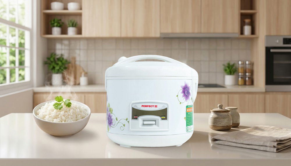 Nồi Cơm Điện Perfect PF-C105 phù hợp cho gia đình 2 - 4 thành viên