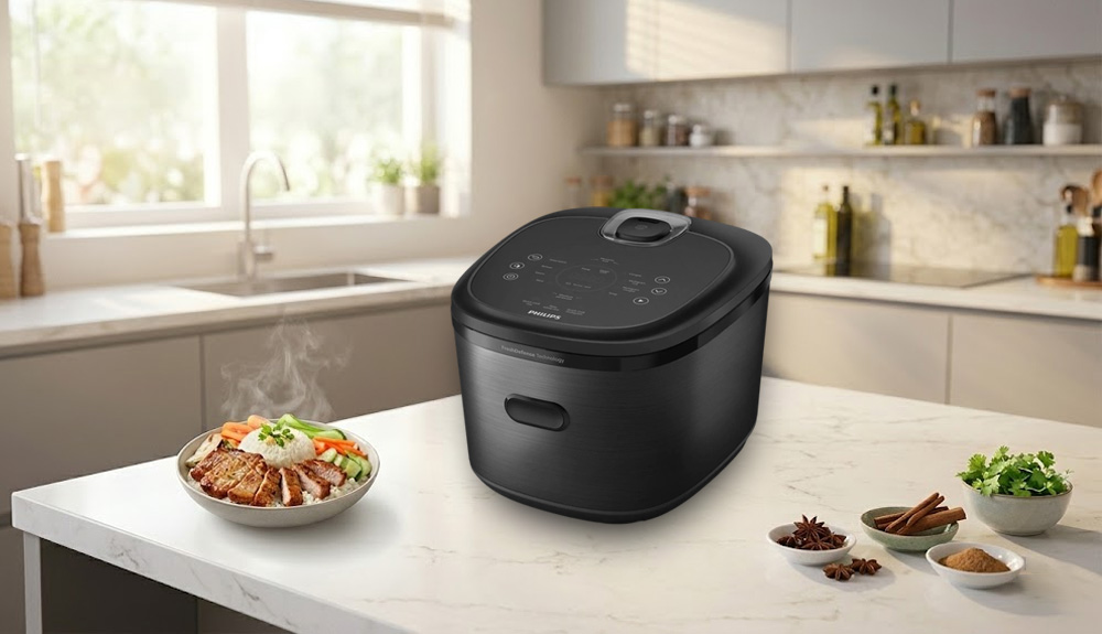 11 chương trình nấu đáp ứng linh hoạt nhiều nhu cầu chế biến