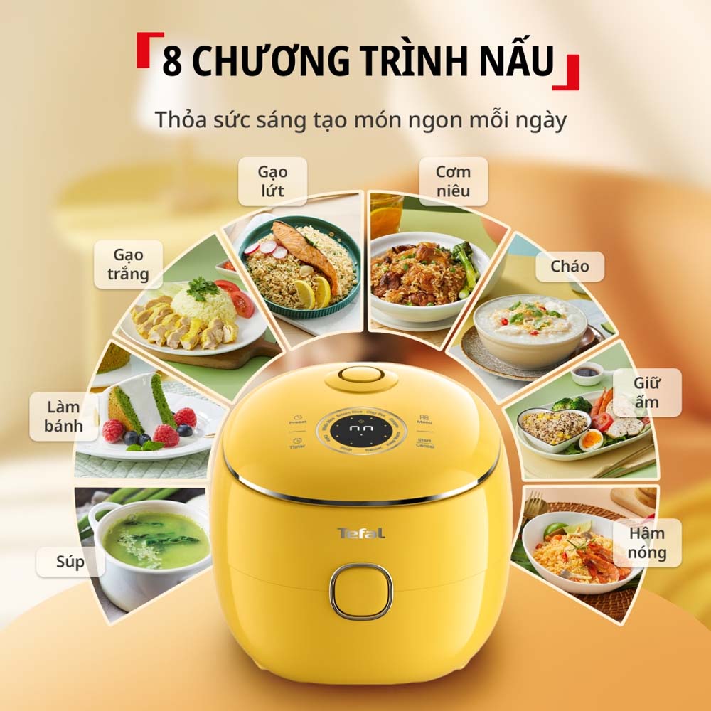 8 chương trình nấu hỗ trợ chế biến đa dạng món ăn 