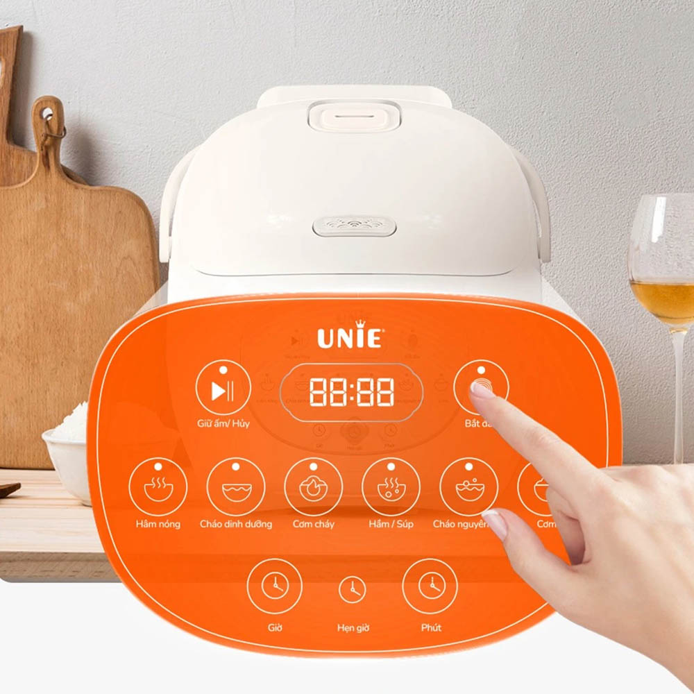 Nồi Cơm Điện Tử Unie URC815 hỗ trợ chế biến đa dạng món ăn