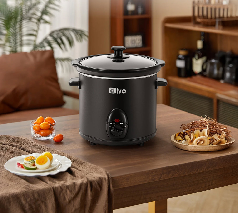 Nồi Nấu Chậm Olivo SC30 3 Lít giúp bạn hoàn thành đa dạng món ăn