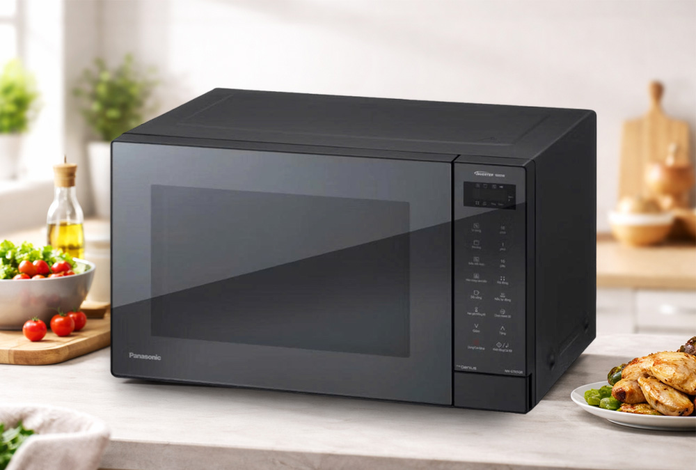 6 mức công suất vi sóng cho phép điều chỉnh linh hoạt theo nhu cầu 