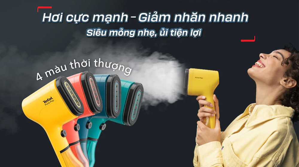 Pure Pop Tefal DT2020E1 nổi bật với gam màu Xanh Mallard