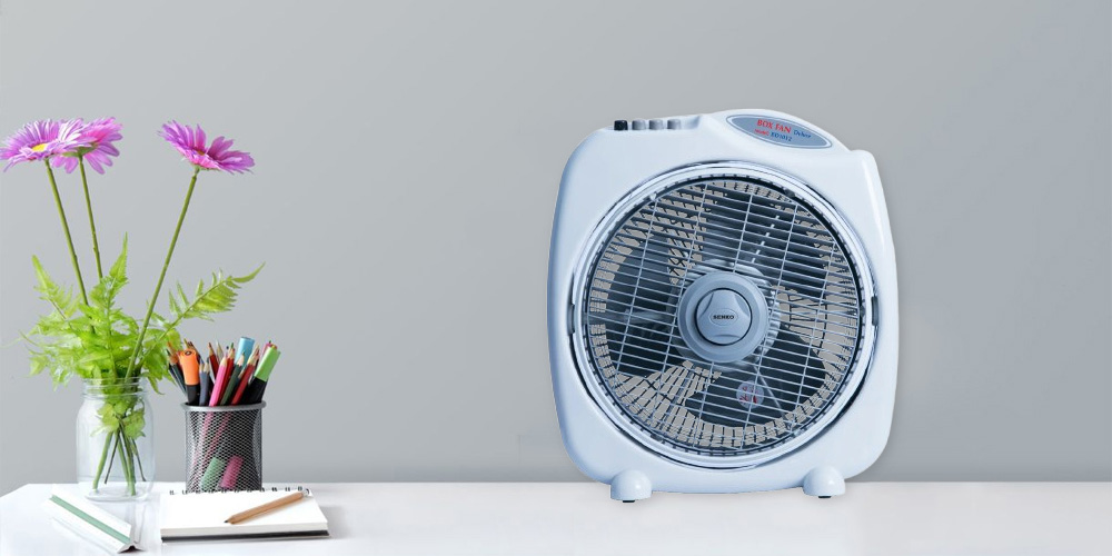 Quạt bàn đảo Senko BD1012 sở hữu thiết kế hiện đại và trẻ trung