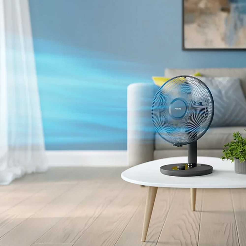 Quạt Bàn Philips CX1030/01 có tầm gió thổi xa 30m