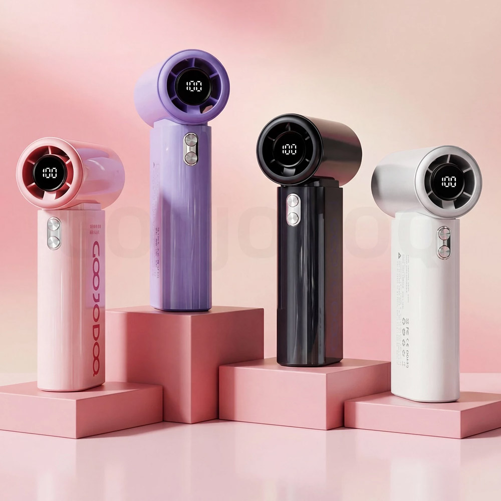 Quạt Cầm Tay GOOJODOQ GFS007 (PURPLE)