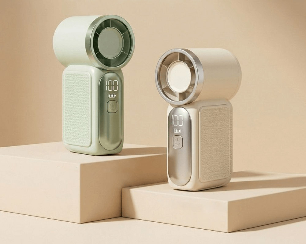 Quạt Cầm Tay Mini Kachi MK441 sở hữu thiết kế nhỏ gọn 