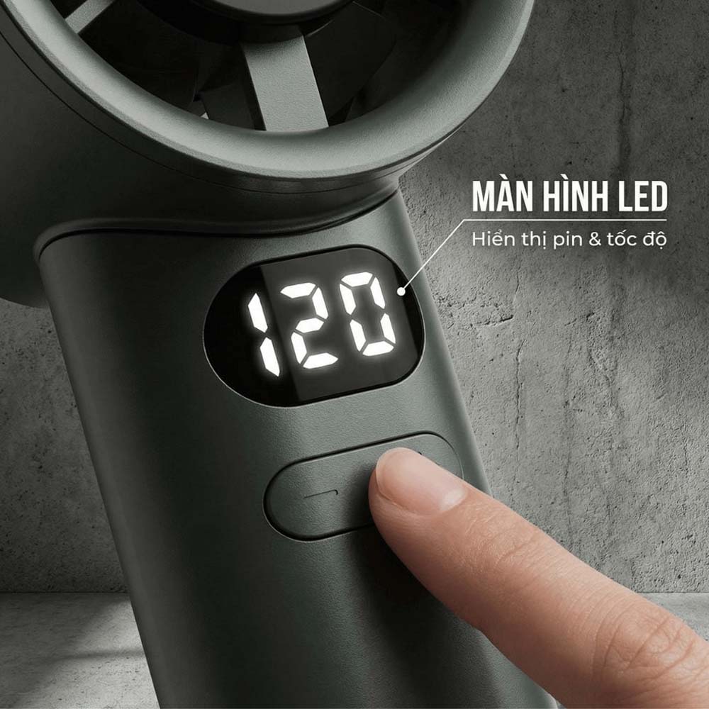 Nút nhấn điều chỉnh đi kèm màn hình LED hiển thị sắc nét 