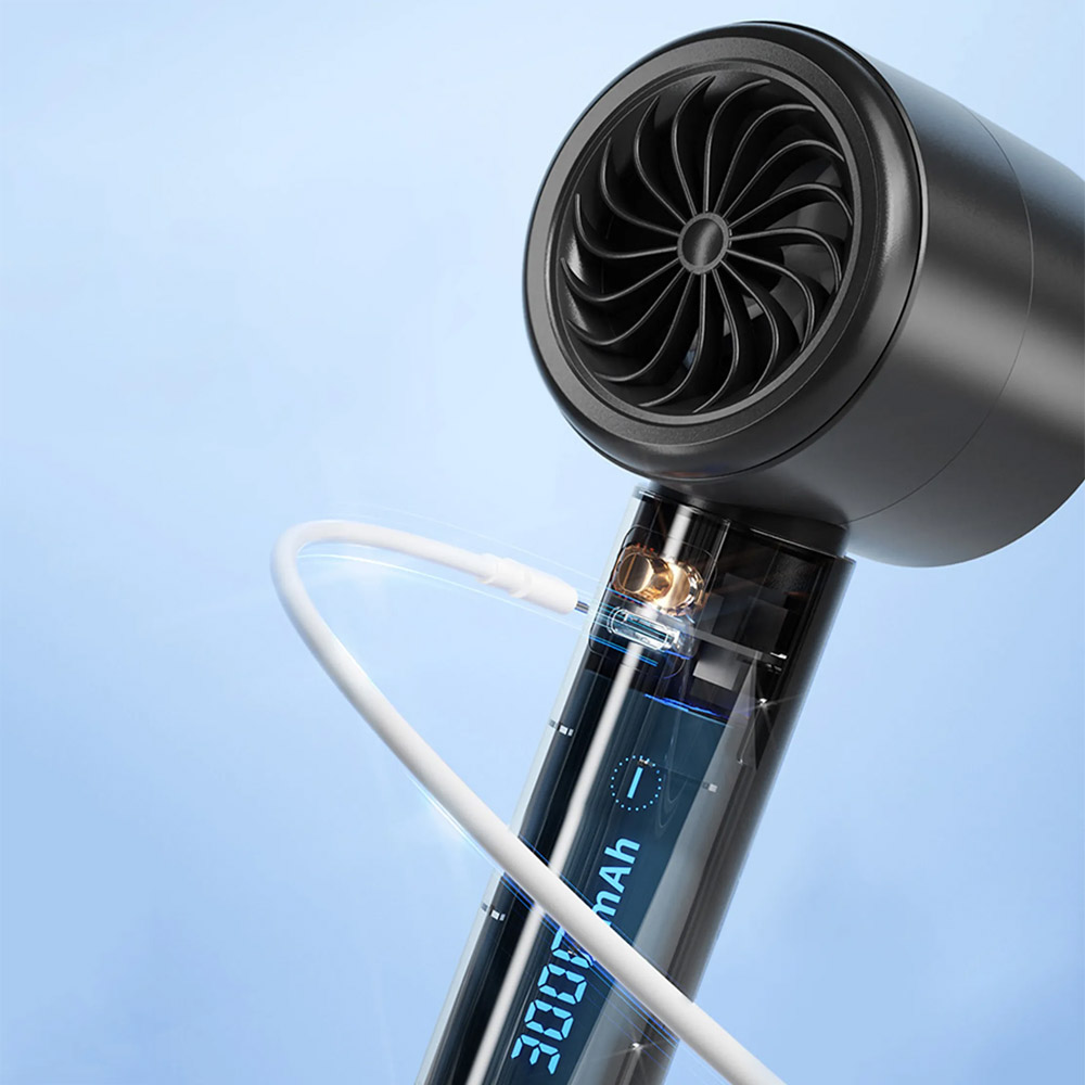 Dễ dàng sạc pin cho Quạt Cầm Tay Mini Magic A-009