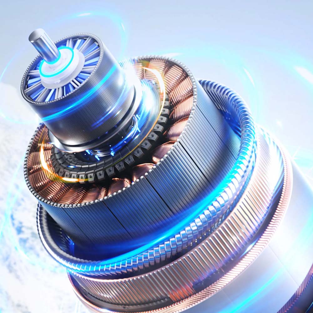 Quạt Cầm Tay Mini Magic A-009 vận hành bền bỉ với động cơ chổi than