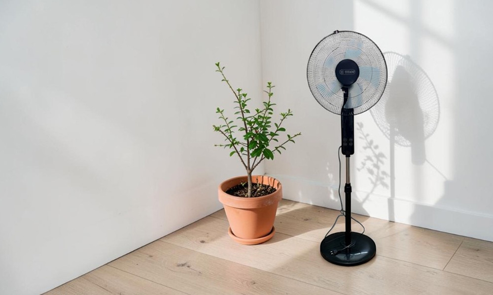 Quạt Đứng Có Remote Titani TFS40-15M làm mát mạnh mẽ