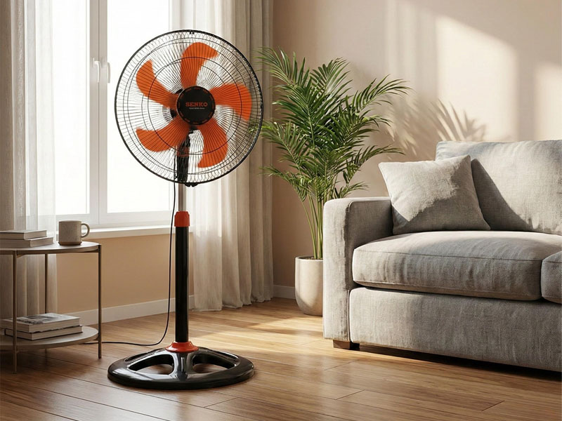 Quạt đứng có khả năng làm mát hiệu quả ở tầm trung và cao