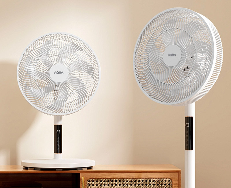 Quạt đứng có kiểu dáng thanh lịch, màu sắc trang nhã