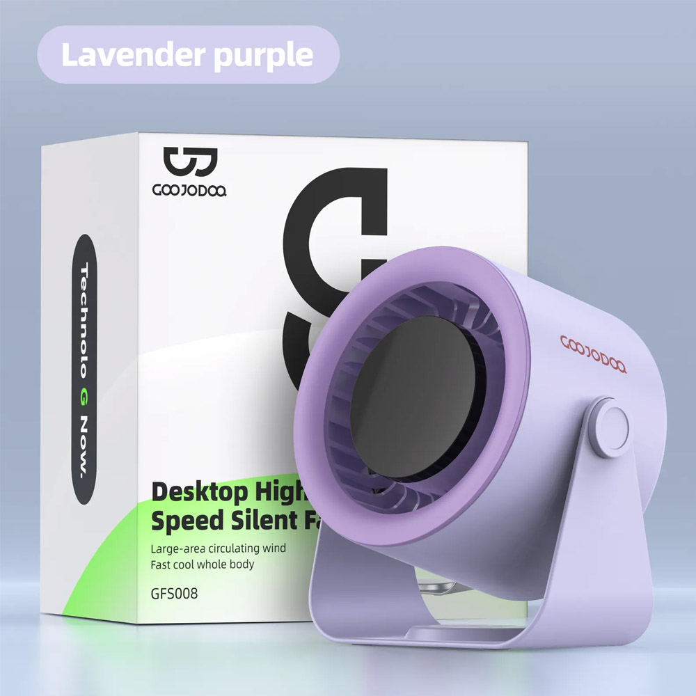 Quạt Để Bàn GOOJODOQ GFS008 (LAVENDER PURPLE)