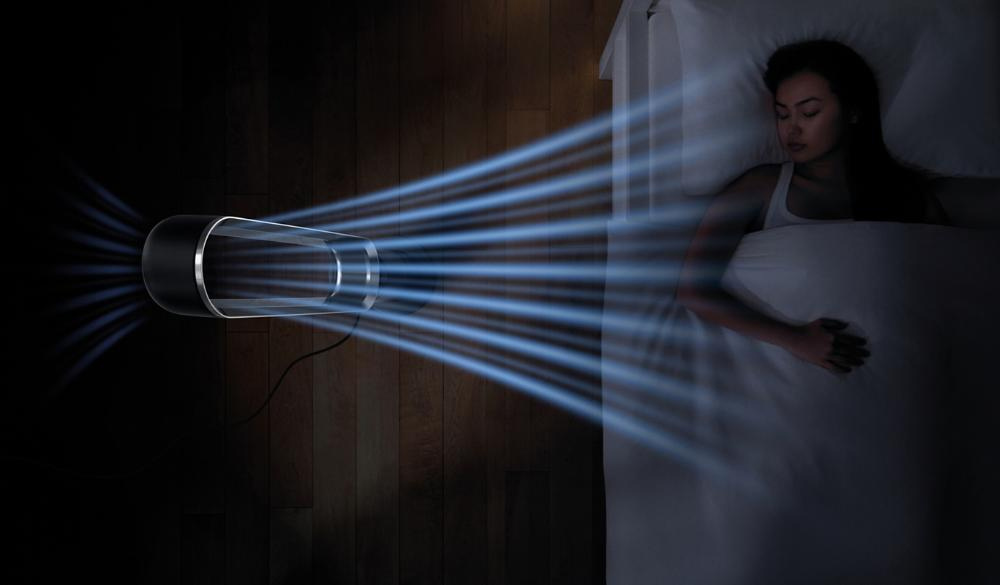 Quạt Không Cánh Dyson AM07 có tính năng hẹn giờ tắt