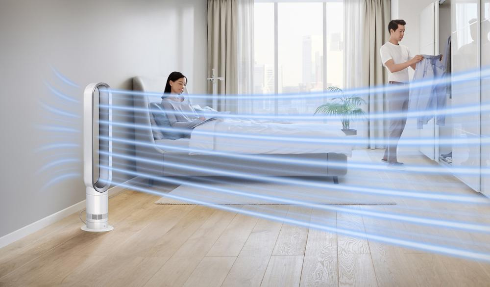 Quạt Không Cánh Dyson AM07 đảm bảo an toàn khi sử dụng