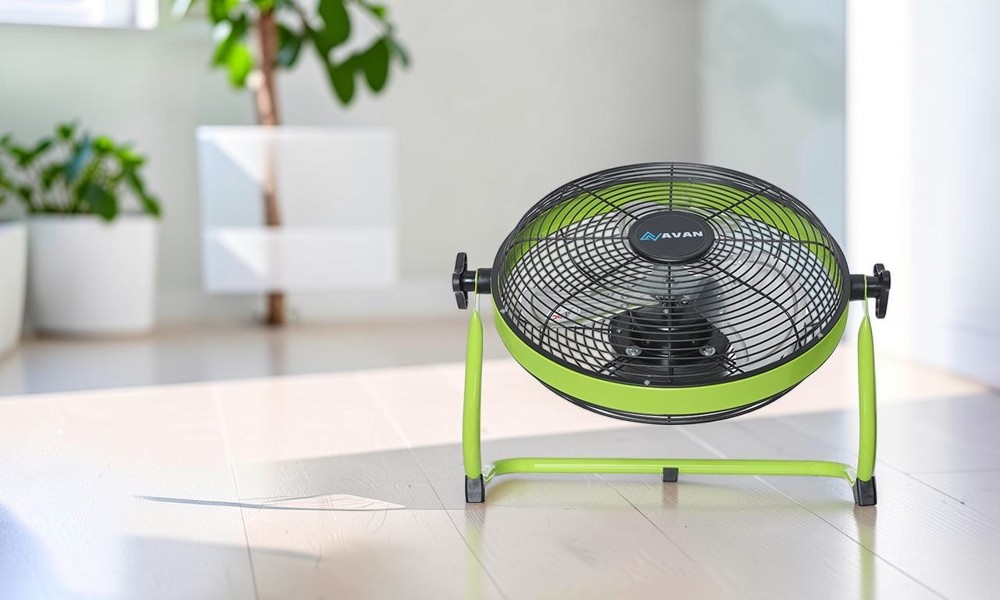Quạt Sạc Avan AVF-C30DC có thời gian sạc khoảng 4 giờ