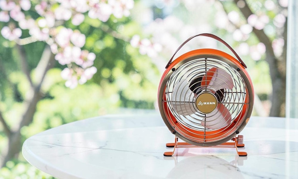 Dễ dàng xách tay Quạt Sạc Điện Avan AVT-C125DC