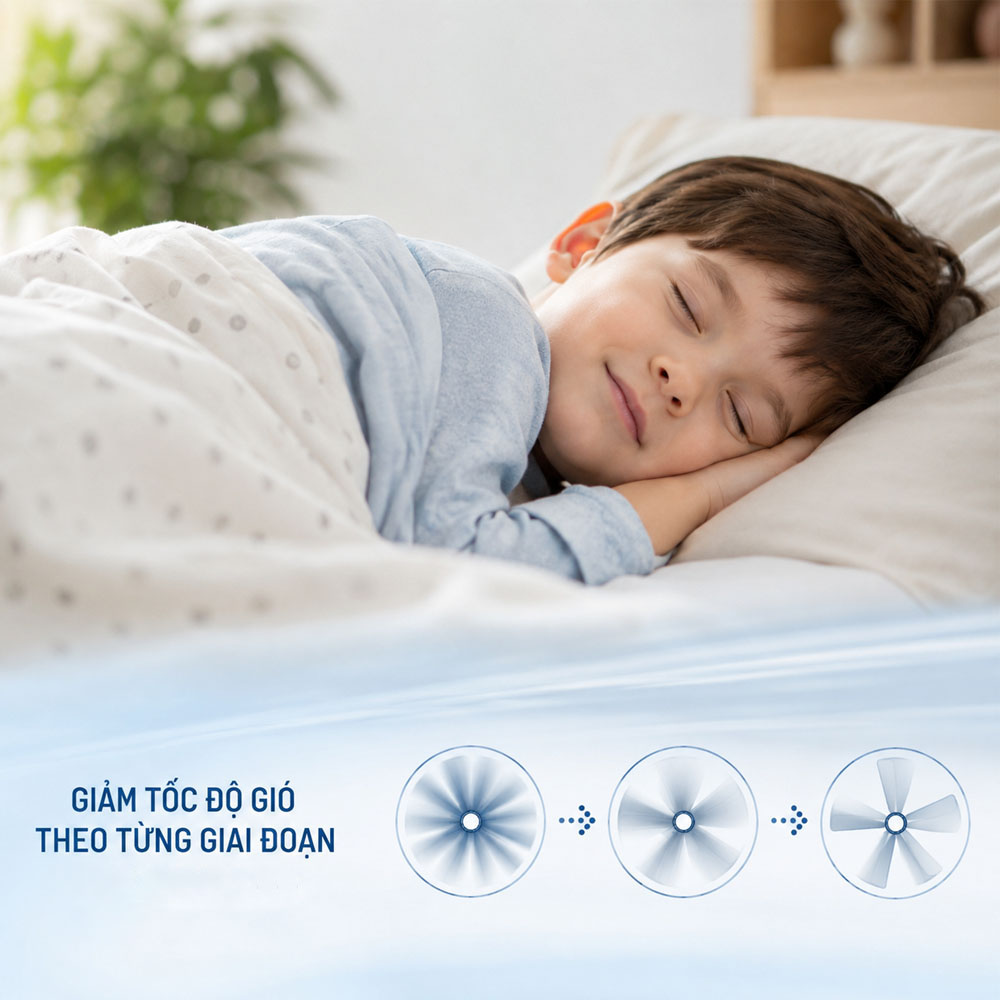 Quạt Trần Panasonic F-60GDS-BS tạo cảm giác mát mẻ, dễ chịu 