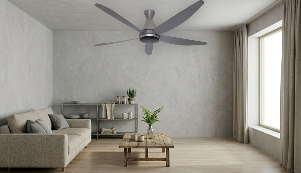 Quạt Trần Panasonic F-60HAN 40W sở hữu thiết kế hiện đại