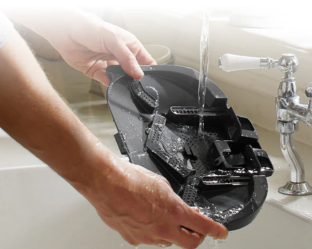 Dễ dàng tháo rời phần đế của Roborock Qrevo S Pro